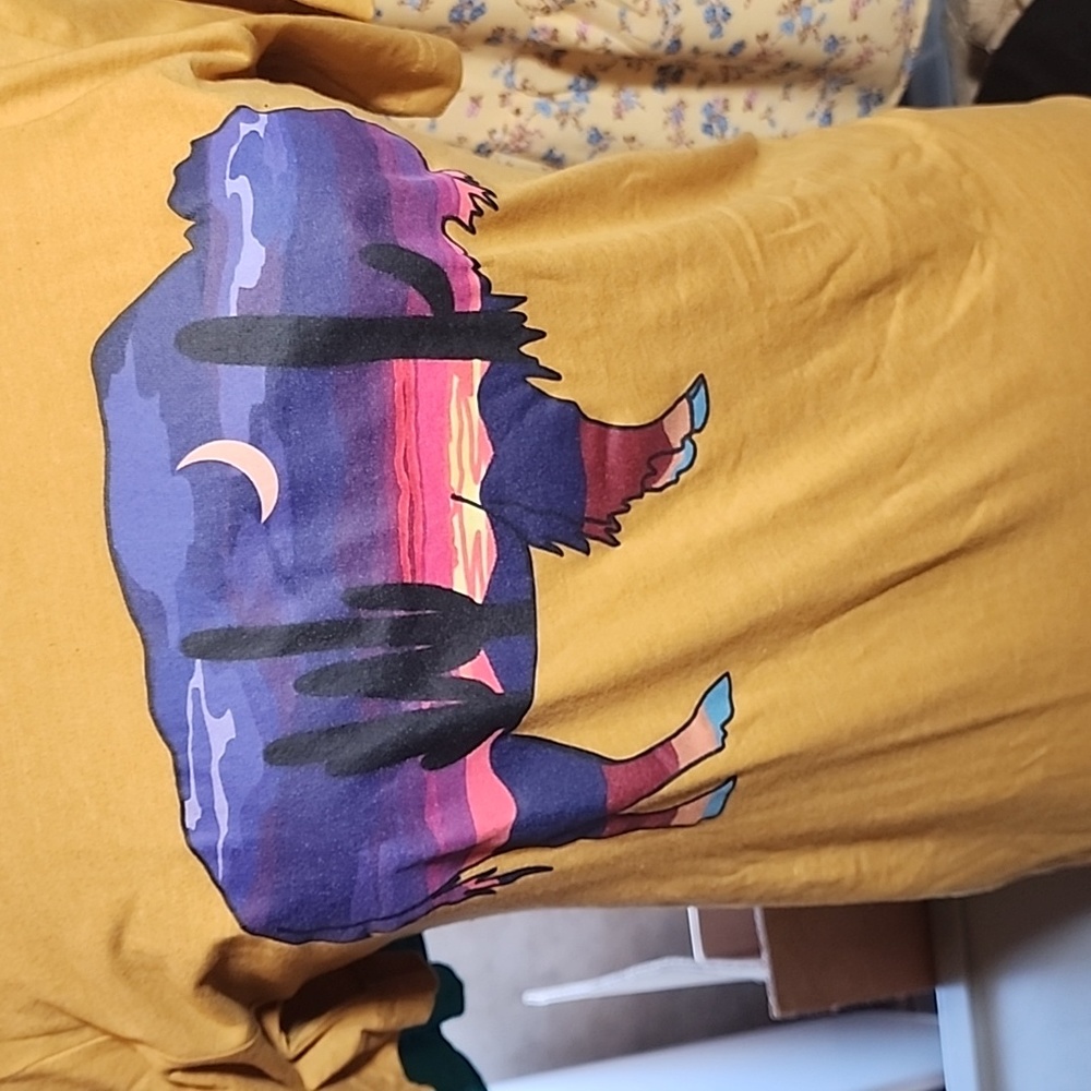 Buffalo Mustard Tee